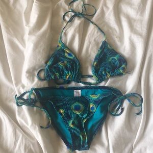 Forever 21 Peacock Bikini